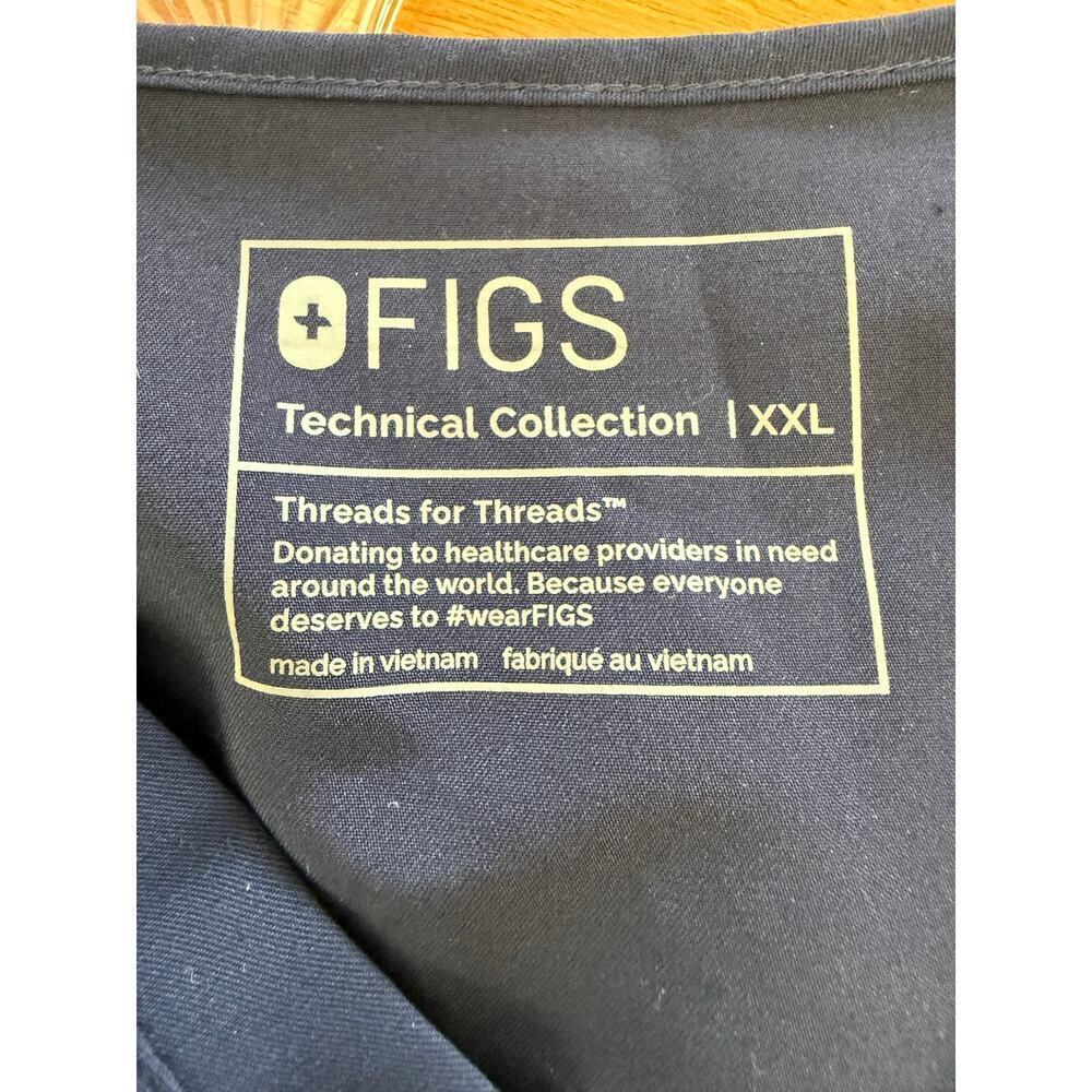 FIGS Casma Three Pocket Scrub Top Size XXL - Picture 4 of 5
